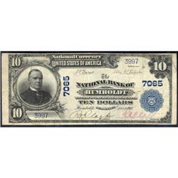 1903. Banknote. National Bank of Humboldt, Nebraska $10