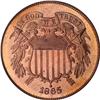 Image 1 : 1865 Pattern 2C. J-408 PCGS PF64 RD