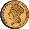Image 1 : 1859-D $1 Gold Indian SEGS MS62