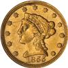 1855 $2.50 Liberty ANACS Details EF40 Ex jewelry