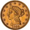 1858 $2.50 Liberty PCGS AU55