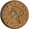 1859 TYPE 1 $2.50 Liberty NGC AU58