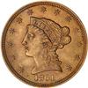 1861 $2.50 Liberty PCGS MS63