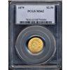 Image 1 : 1879 $2.50 Liberty PCGS MS62