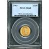 Image 1 : 1903 $2.50 Liberty PCGS MS62