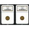 Image 1 : Lot of Two Liberty $2.5 NGC