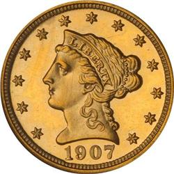 1907 $2.50 Liberty NGC PF65 CAM