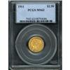 Image 1 : 1911 $2.50 Indian PCGS MS62