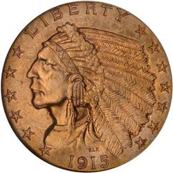 1915 $2.50 Indian NGC MS63