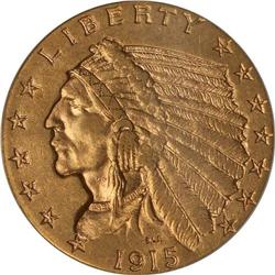 1915 $2.50 Indian