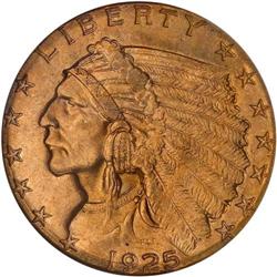 1925-D $2.50 Indian NGC MS63