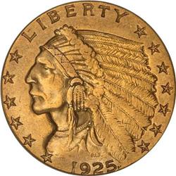 1925-D $2.50 Indian