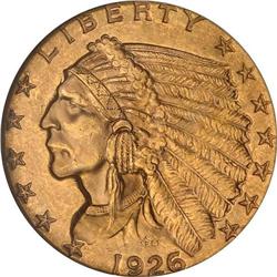 1926 $2.50 Indian NGC MS64