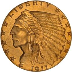 1911 $2.50 Indian SEGS Matte Proof 64