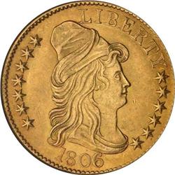 1806 $5 Bust. Round 6 NGC MS63