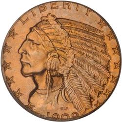 1909-D $5 Indian MS64 PCGS