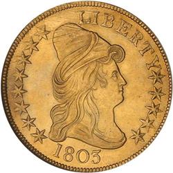 1803 $10 Bust. Sm Reverse Stars NGC MS64