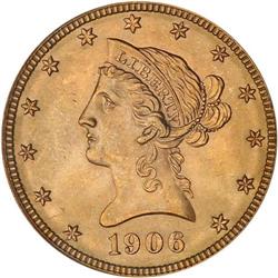 1906-D $10 Liberty PCGS MS64