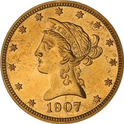 1907 $10 Liberty NGC Proof 64