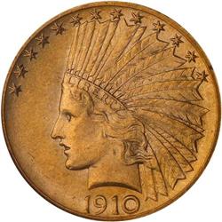 1910 $10 Indian NGC MS64