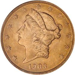 1903 $20 Liberty NGC MS64