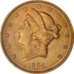 1904 $20 Liberty PCGS MS64