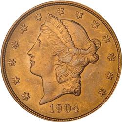 1904 $20 Liberty PCGS MS64