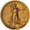 Image 1 : 1907 $20 St. Gaudens. High Relief, Wire Rim PCGS MS64