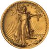 Image 1 : 1907 $20 St. Gaudens. High Relief, Wire Rim NGC MS64