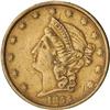 1855 K. & Co. (San Fran) G$20 ANACS EF40 Dtls Dmgd Tld