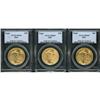 Image 1 : Lot of Three 2003 $50 Gold Eagles PCGS MS69