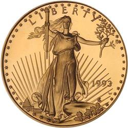 1993-W $50 Gold Eagle PCGS PR69DCAM