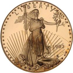 1993-W $50 Gold Eagle PCGS PR69DCAM