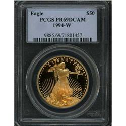 1994-W $50 Gold Eagle PCGS PR69DCAM