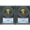Image 1 : Lot of Two 2002-W $10 Gold Eagle PCGS PR69DCAM