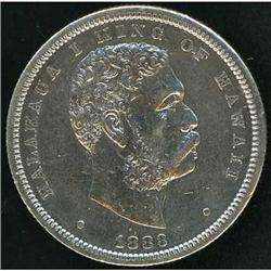 1883 Hawaiian 50C Nearly EF