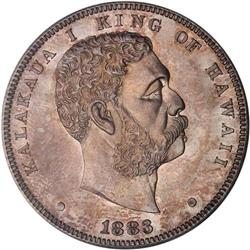 1883 Hawaiian $1 PCGS MS64