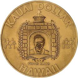 Hawaii. 1973 Gold Medal of Kauai