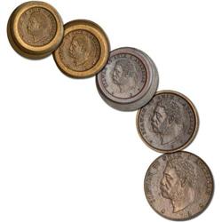 Hawaii Lot of Hub Impressions from Original 1883 Dies