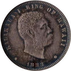 1883 Hawaiian Eighth $1 PCGS Proof 66