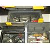 Image 2 : 3 PLASTIC TOOLBOXES WITH CONTENTS