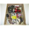 Image 1 : BOX OF ASSORTED KNIVES, FISHING REEL