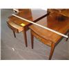Image 1 : PR OF SINGLE DRAWER MAHOGANY END TABLES