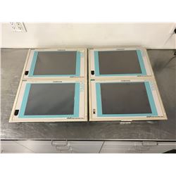 (4) SIEMENS A5E00100111 PANEL SYSTEM TOUCH 15" TFT