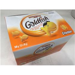 Goldfish Cheddar Baked Snack Crackers (12 x 45g)