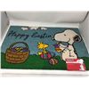 Image 1 : Peanuts Happy Easter Door Mat