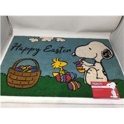 Peanuts Happy Easter Door Mat