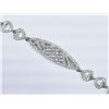 Image 5 : Sterling Silver Cubic Zirconia Bracelet, Retail $300