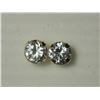 Image 2 : 14K Gold CZ Earrings. Approx Retail $160