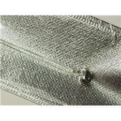 Sterling Silver Rodium Plated Diamond Apple Shaped Pendant Necklace. Approx Retail $100